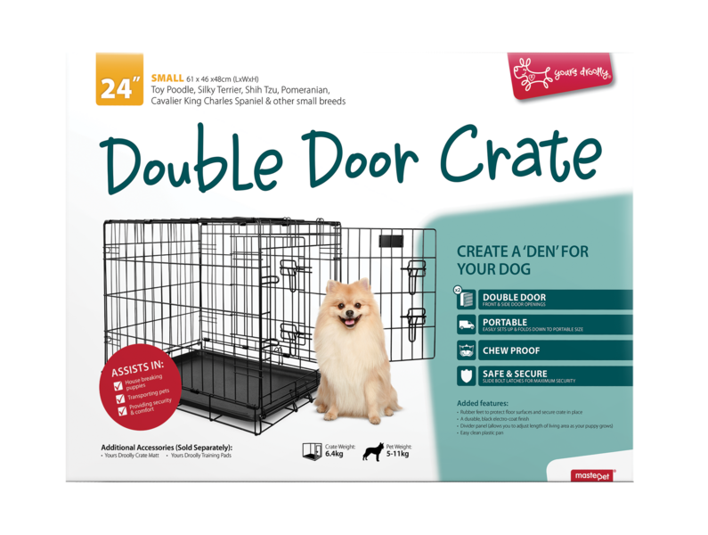 Dog Crates with 2 doors SML-XXL