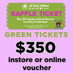 Raffle Ticket - Bay Of Islands Animal Rescue Fun Day Fundraiser